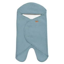 Babynomade® double polaire Bleu baltique