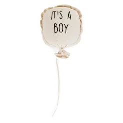 Ballon Toile - It's A Boy - Décoration Murale - 35x26x8 Cm
