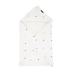 Cape De Bain + Gant - 80x80 Cm - Jersey - Hearts