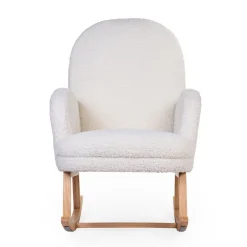 Chaise A Bascule - Teddy - Ecru