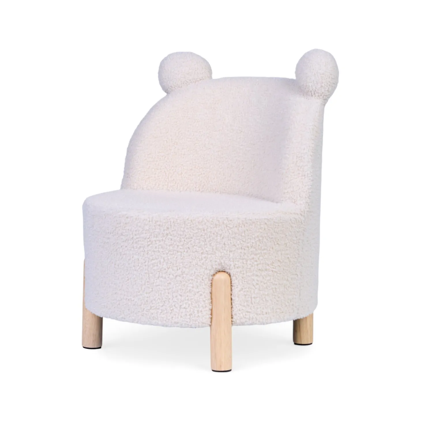 Chaise Pour Enfants - Teddy - Ecru Naturel