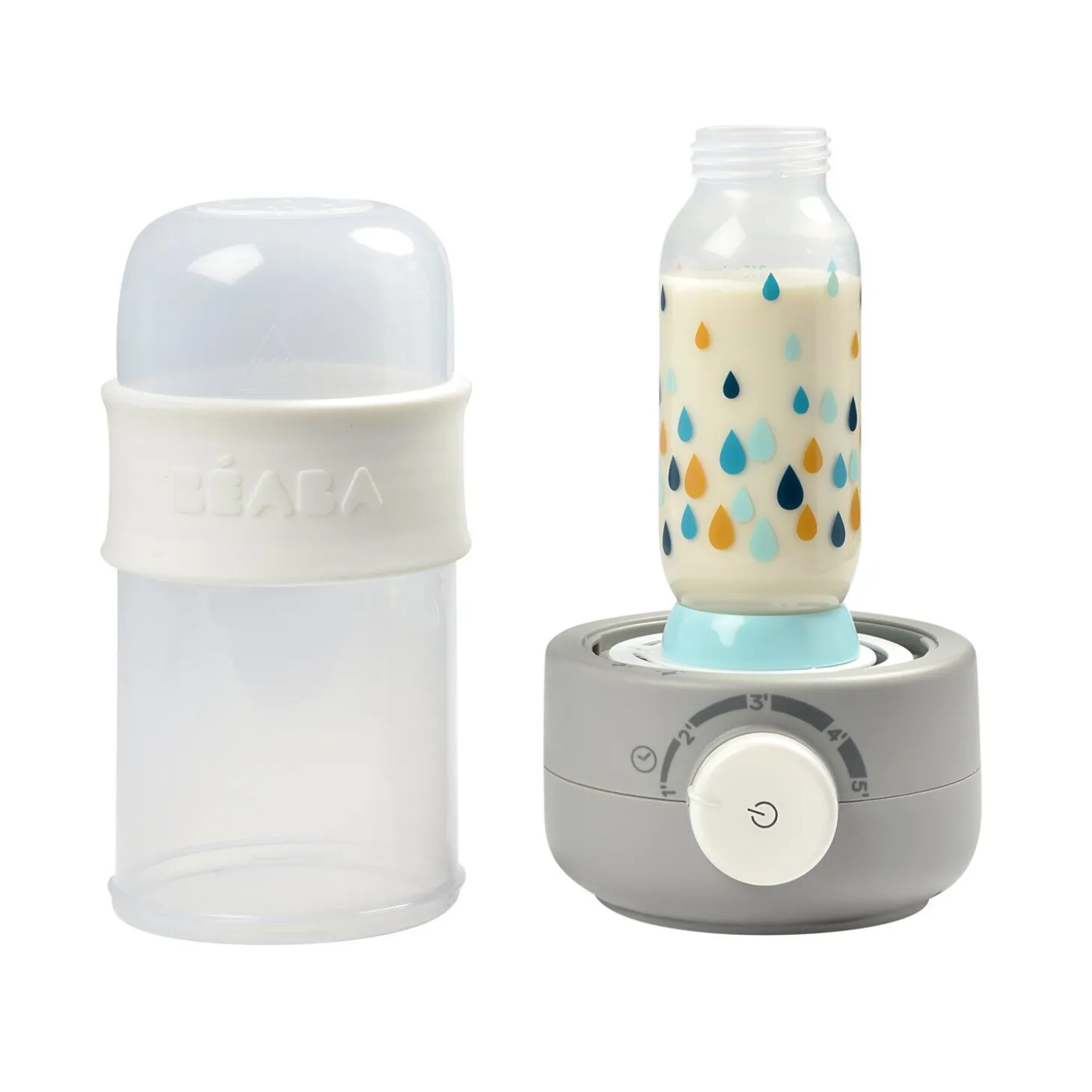 Chauffe biberon Babymilk Second Gris