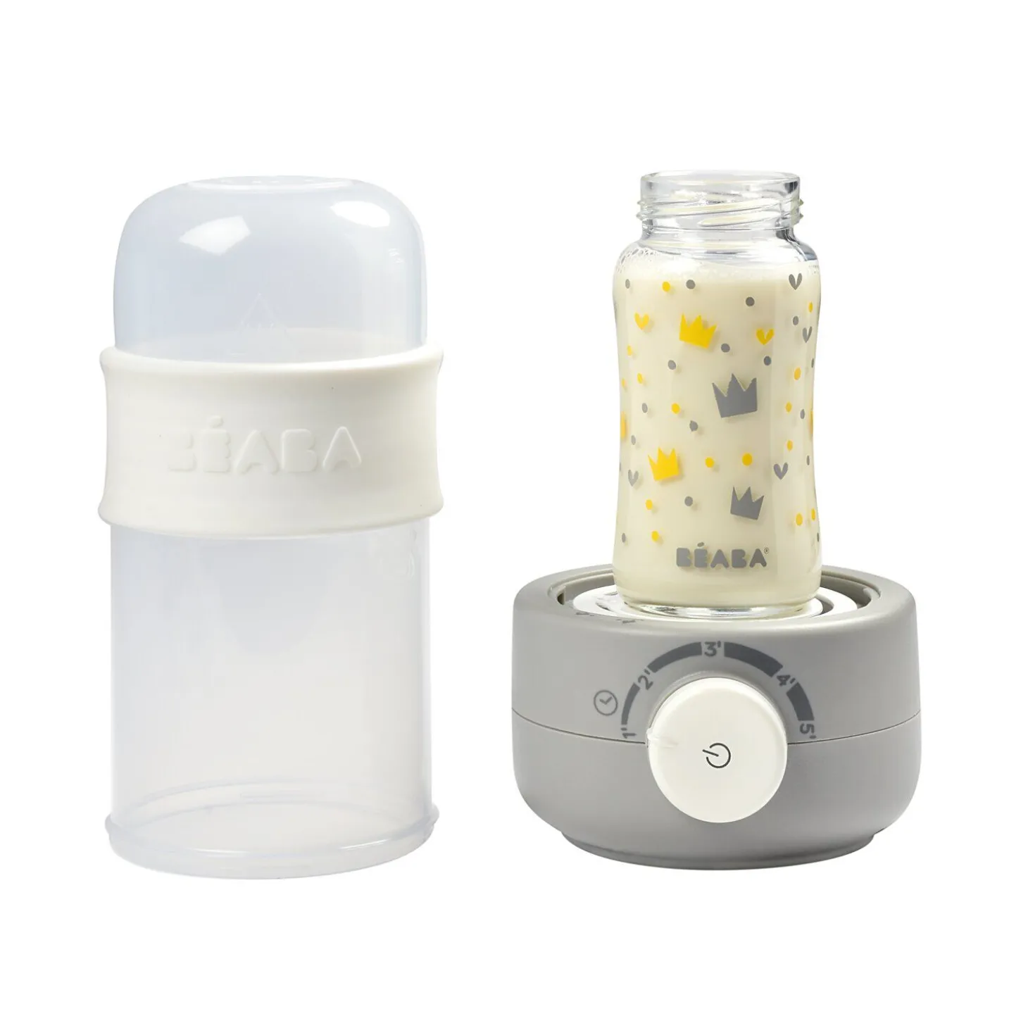 Chauffe biberon Babymilk Second Gris