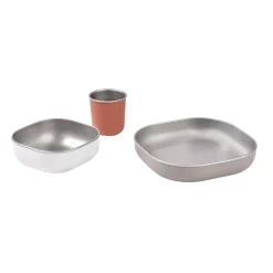 Coffret repas inox Terracotta
