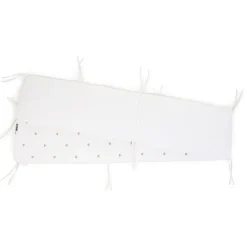 Contour De Parc - 35x340 Cm - Jersey + Mousseline - Hearts