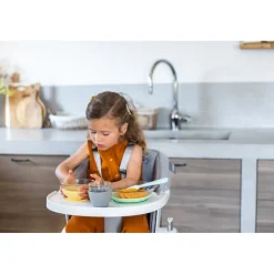 Coussin d'assise pour chaise Haute Up and Down® Gris