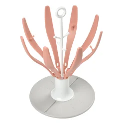 Egoutte-biberons pliable Flower Rose
