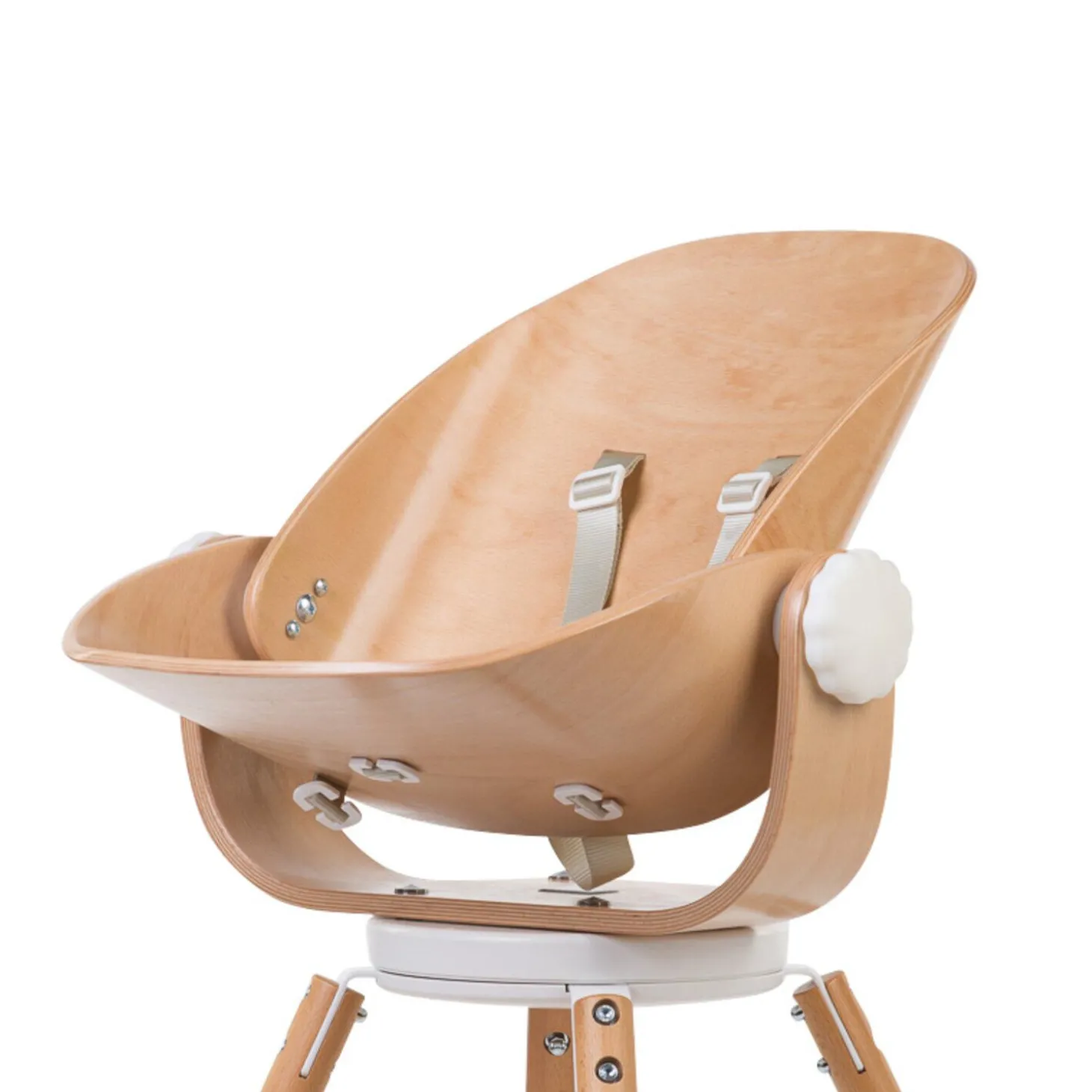Evolu Newborn Seat Pour Evolu 2 + One.80° - Bois - Blanc Nat
