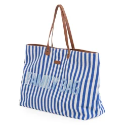 Family Bag Sac à Langer - Rayures - Bleu Electrique /Bleu C