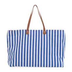 Family Bag Sac à Langer - Rayures - Bleu Electrique /Bleu C