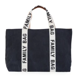 Family Bag Sac A Langer - Signature - Canvas - Noir