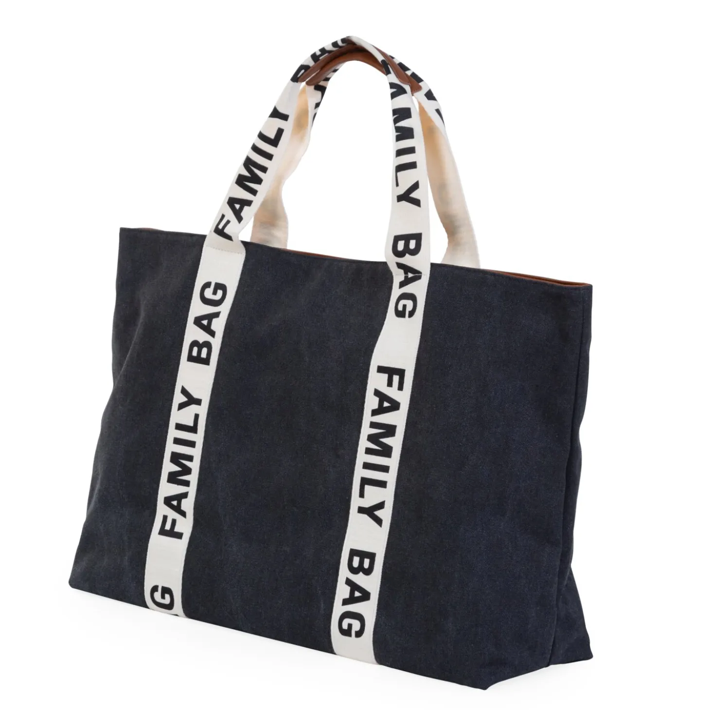 Family Bag Sac A Langer - Signature - Canvas - Noir