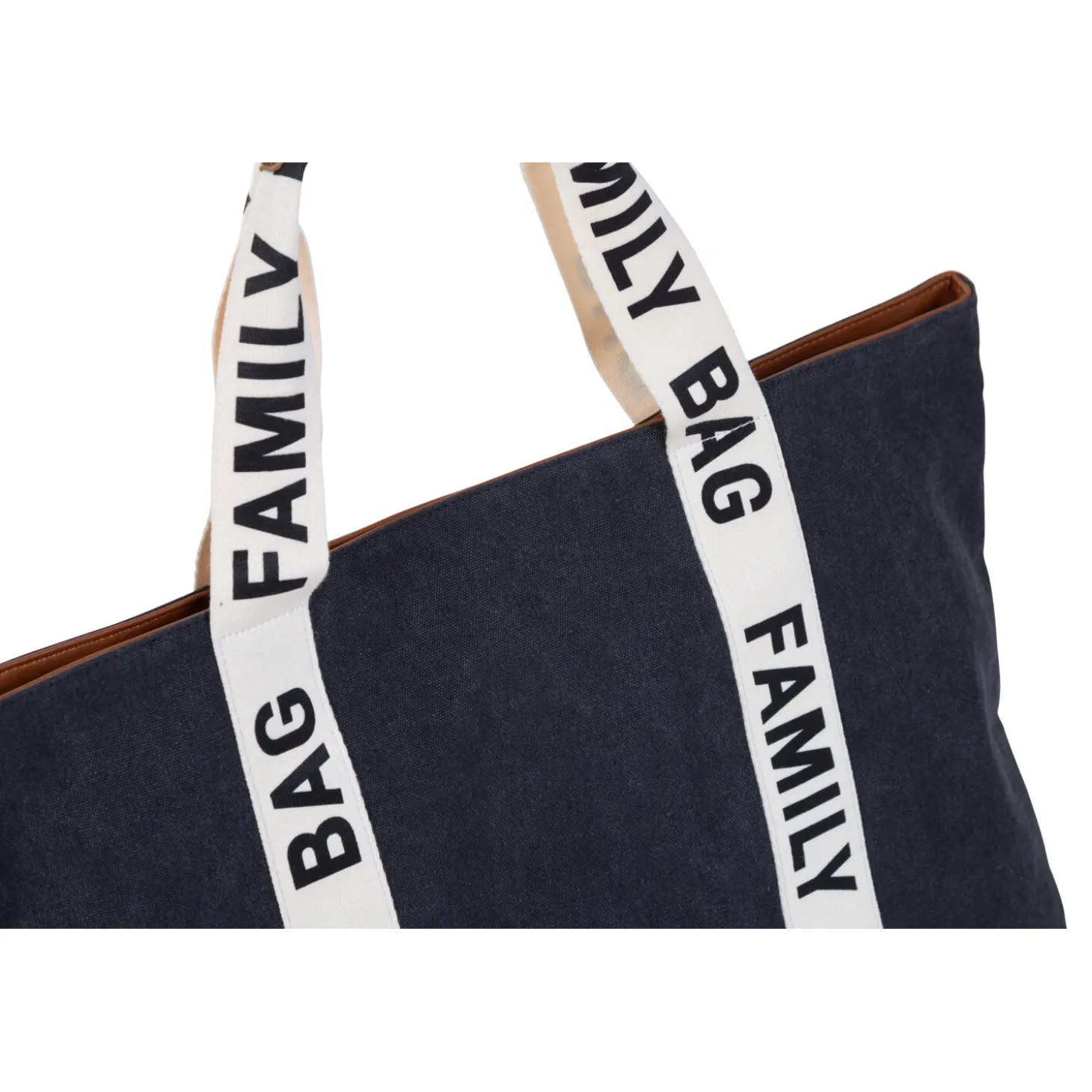 Family Bag Sac A Langer - Signature - Canvas - Noir