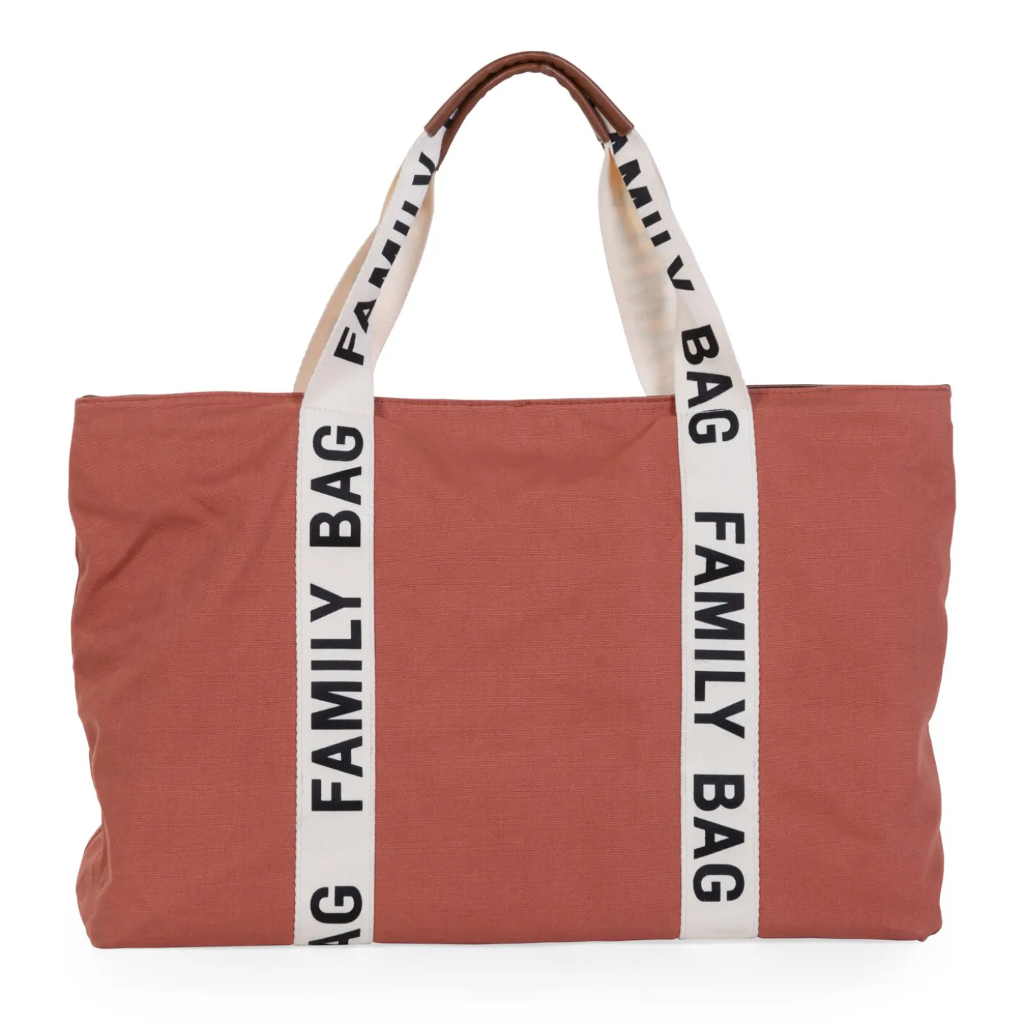 Family Bag Sac A Langer - Signature - Canvas - Terracotta