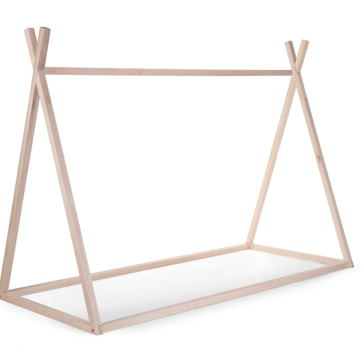 Lit Tipi Junior - 90x200 Cm - Bois - Naturel