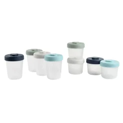 Lot de 8 portions clip 2ème âge (4X150ml et 4X250ml)