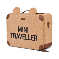 Mini Traveller Valise Enfant - Teddy Brun