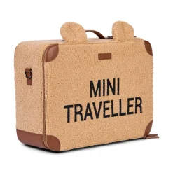 Mini Traveller Valise Enfant - Teddy Brun