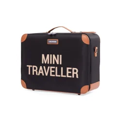 Mini Traveller Valise Enfant - Noir Or