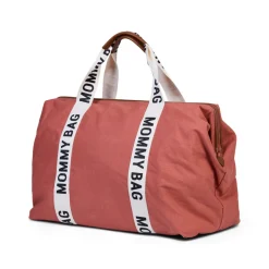 Mommy Bag ® Sac A Langer – Signature - Toile - Terracotta