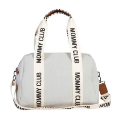 Mommy Club Sac à Langer - Signature - Canvas - Off White