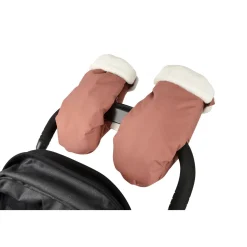Moufles poussette Terracotta