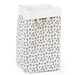 Panier De Rangement - 32x32x60 Cm - Toile - Leopard