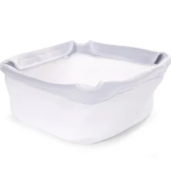 Panier Evolu en maille blanc