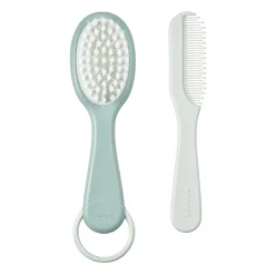 Peigne et brosse Bleu vert