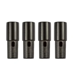 Pieds en bois pour siège enfant Evolu - Noir