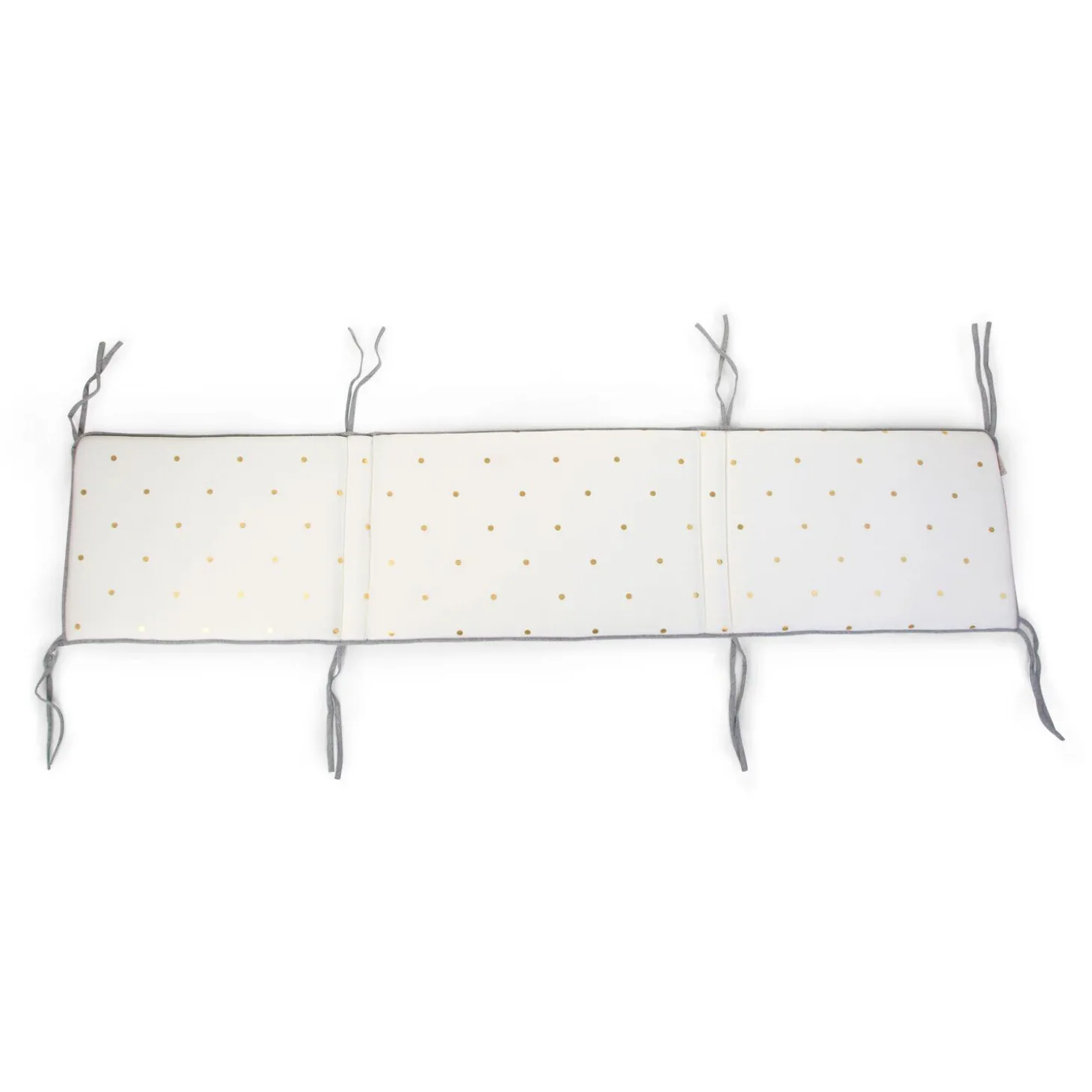 Protection Lit - 35x170 Cm - Jersey - Gold Dots