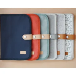 Protège carnet de santé Gris chiné