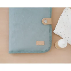 Protège carnet de santé Vert sauge