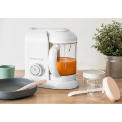Robot cuiseur Babycook® Solo Blanc/Argent
