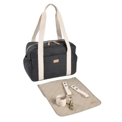 Sac à langer Paris Gris Chiné foncé