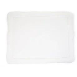 Tapis De Parc - 75x95 Cm - Jersey + Mousseline - Hearts