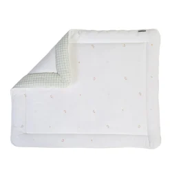 Tapis De Parc - 75x95 Cm - Jersey - Forêt - Mousseline Vichy