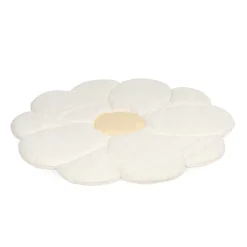 Tapis d’éveil 110cm Fleur blanc cassé