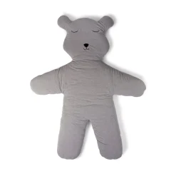 Tapis D'Éveil Teddy Bear - 150 Cm - Jersey - Gris