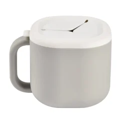 Tasse pick'n snack silicone Gris velours