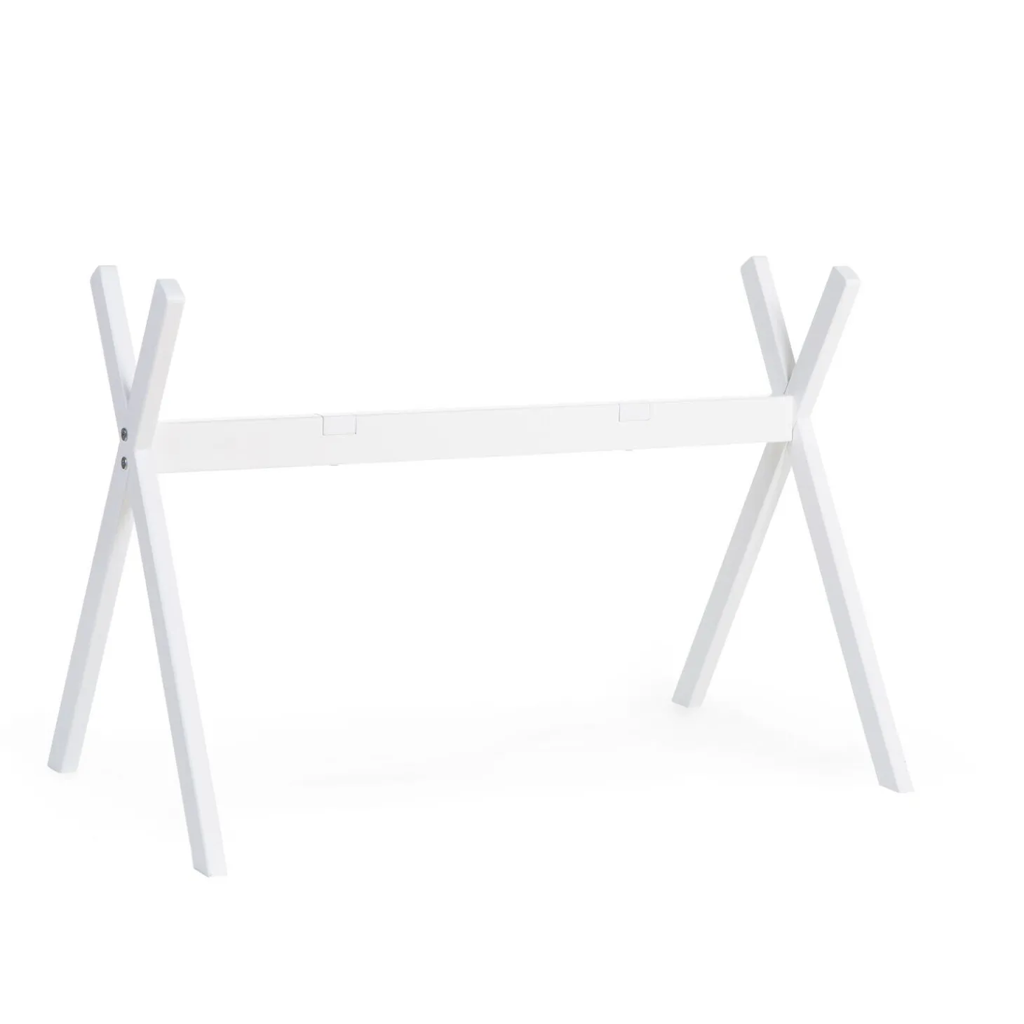 Tipi Support Pour Couffin Moise + Arche Bébé - Bois - Blanc