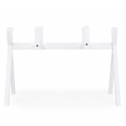 Tipi Support Pour Couffin Moise + Arche Bébé - Bois - Blanc