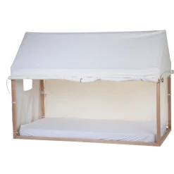 Toile Pour Lit Cabane - 90x200 Cm - Blanc