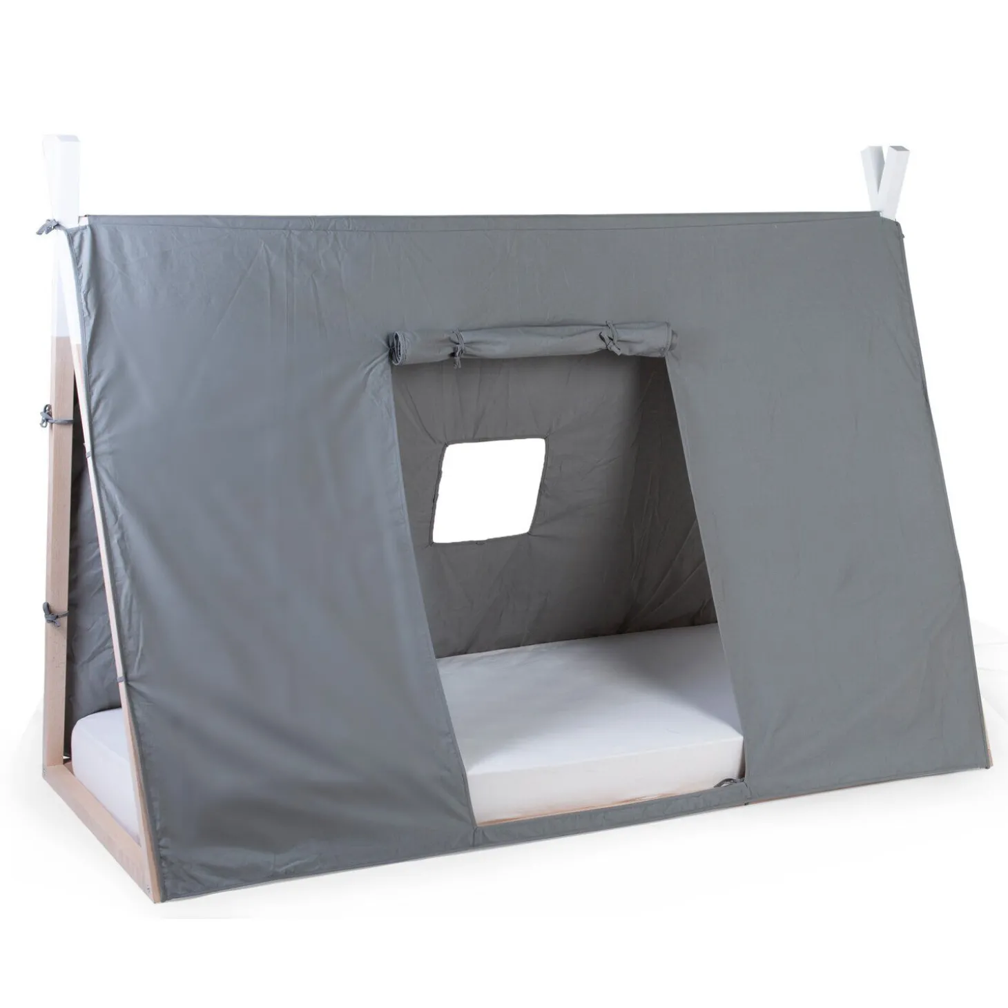 Toile Pour Lit Tipi - 90x200 Cm - Gris