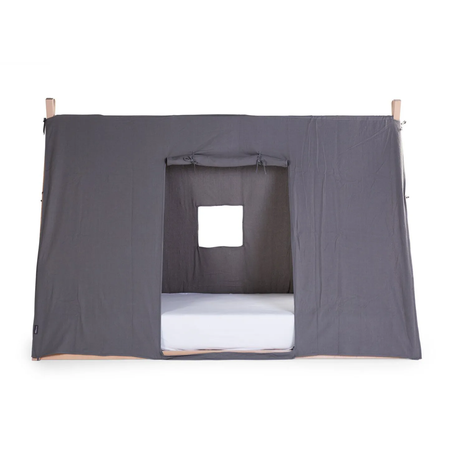 Toile Pour Lit Tipi - 90x200 Cm - Gris