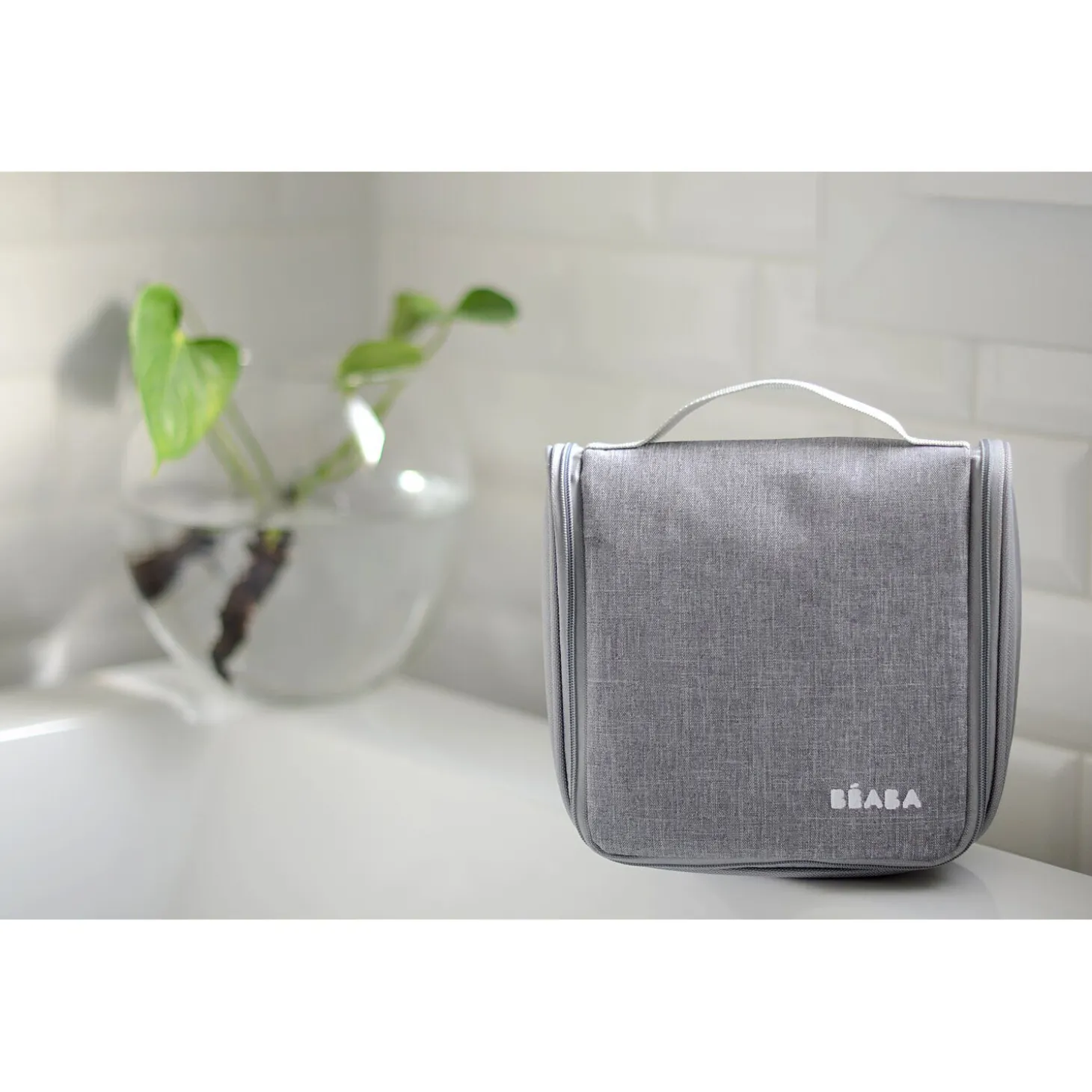 Trousse de toilette nomade Bleu vert